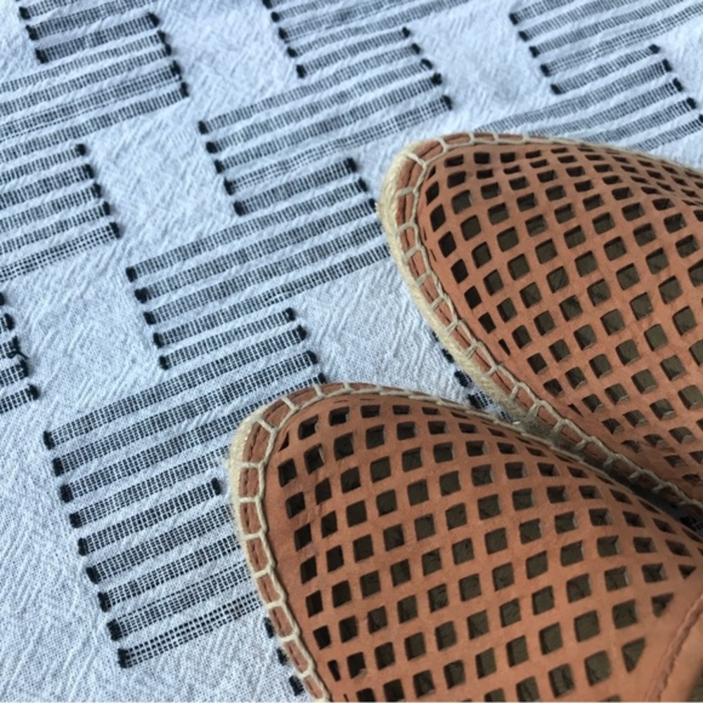 FRYE // Lee A Line Perf Espadrille Flat Mocassin Size 8.5 - Picture 5 of 11